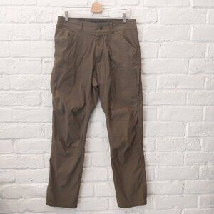 Kuhl Pants Mens 32x32 Green Renegade Rock Cargo Hiking Climbing Tactical Nylon